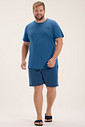 Pijama Masculino Manga Curta Com Bermuda Plus Size Pijama Masculino Manga Curta Com Bermuda Plus Size