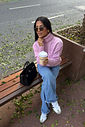 TRICOT GOLA ALTA LILLY ROSA CANDY