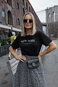 T-SHIRT ESTONADA NYC INSPIRE PRETO