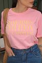 T-SHIRT ESTONADA INTUITION ROSA CHICLETE