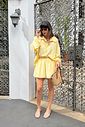SHORTS ANA AMARELO MANTEIGA