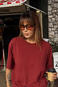 T-SHIRT ESTONADA LISA VINHO