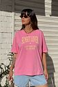 T-SHIRT ESTONADA SUNSET LOVER ROSA CREAM T-SHIRT ESTONADA SUNSET LOVER ROSA CREAM