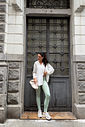 CALÇA LEGGING FLOW VERDE SAGE