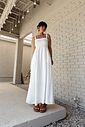 VESTIDO MIDI AGHATA BRANCO