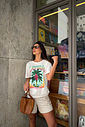 T-SHIRT ESTONADA LATINA OFF WHITE T-SHIRT ESTONADA LATINA OFF WHITE