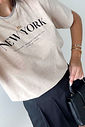 T-SHIRT ESTONADA NYC INSPIRE NUDE T-SHIRT ESTONADA NYC INSPIRE NUDE