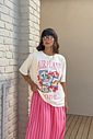 T-SHIRT OVERSIZED AIRPLANE MODE OFF WHITE