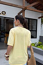 T-SHIRT ESTONADA LISA AMARELO CANDY