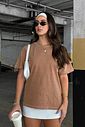 T-SHIRT ESTONADA LISA MARROM CAPPUCCINO