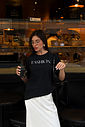 T-SHIRT ESTONADA FASHION PRETA