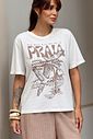 T-SHIRT ESTONADA SOL E PRAIA OFF WHITE