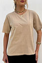 T-SHIRT ESTONADA LISA CAMEL T-SHIRT ESTONADA LISA CAMEL
