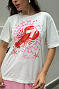 T-SHIRT ESTONADA FRUTTI DI MARE OFF WHITE