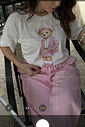 PRÉ-VENDA T-SHIRT ESTONADA URSINHA CLASSY E FASHION OFF WHITE