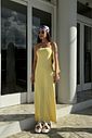 VESTIDO TOMARA QUE CAIA GABRIELLA AMARELO CANDY