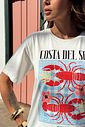 T-SHIRT ESTONADA COSTA DEL SOL OFF WHITE