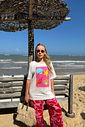 T-SHIRT OVERSIZED TREASURES SEA OFF WHITE T-SHIRT OVERSIZED TREASURES SEA OFF WHITE