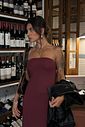 VESTIDO TOMARA QUE CAIA GABRIELLA MARSALA