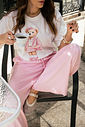 PRÉ-VENDA T-SHIRT ESTONADA URSINHA CLASSY E FASHION OFF WHITE