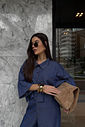 CAMISA OVER CROPPED POSITANO AZUL JEANS CAMISA OVER CROPPED POSITANO AZUL JEANS