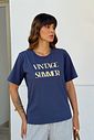 T-SHIRT ESTONADA VINTAGE SUMMER AZUL NAVY