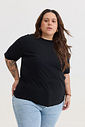 T-SHIRT ESTONADA LISA PRETA