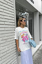 T-SHIRT OVERSIZED BRAZILIAN CULTURE OFF WHITE T-SHIRT OVERSIZED BRAZILIAN CULTURE OFF WHITE