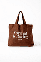 ECOBAG NORMAL BORING MARROM CAFÉ