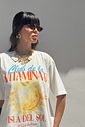T-SHIRT OVERSIZED VITAMINA D OFF WHITE