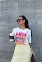 T-SHIRT ESTONADA CAPRI SARDINES OFF WHITE