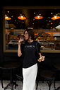 T-SHIRT ESTONADA FASHION PRETA