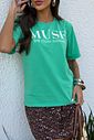 T-SHIRT ESTONADA MUSE VERDE MINT