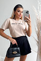 T-SHIRT ESTONADA NYC INSPIRE NUDE T-SHIRT ESTONADA NYC INSPIRE NUDE