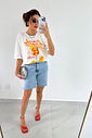 T-SHIRT OVERSIZED APEROL SPRITZ OFF WHITE T-SHIRT OVERSIZED APEROL SPRITZ OFF WHITE