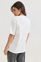 T-SHIRT ESTONADA I LIKE HUGS OFF WHITE