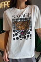 T-SHIRT ESTONADA SAVAGE OFF WHITE