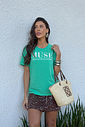T-SHIRT ESTONADA MUSE VERDE MINT