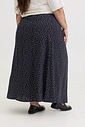 SAIA MIDI SWEET FLORAL PRETA