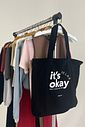 ECOBAG IT'S OKAY PRETA ECOBAG IT'S OKAY PRETA