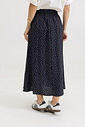 SAIA MIDI SWEET FLORAL PRETA