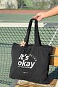 ECOBAG IT'S OKAY PRETA ECOBAG IT'S OKAY PRETA