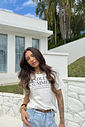 T-SHIRT ESTONADA ENDLESS SUMMER OFF WHITE