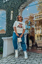 T-SHIRT ESTONADA I LIKE HUGS OFF WHITE