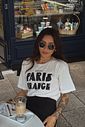 T-SHIRT ESTONADA HAPPIEST PARIS OFF WHITE
