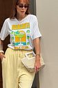 T-SHIRT ESTONADA MARGARITA GIRLS OFF WHITE