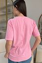 T-SHIRT ESTONADA INTUITION ROSA CHICLETE