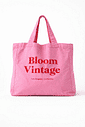 ECOBAG BLOOM VINTAGE ROSA CREAM