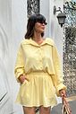 SHORTS ANA AMARELO MANTEIGA