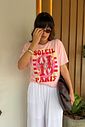 T-SHIRT ESTONADA LAGOSTAS SOLEIL ROSA CANDY T-SHIRT ESTONADA LAGOSTAS SOLEIL ROSA CANDY